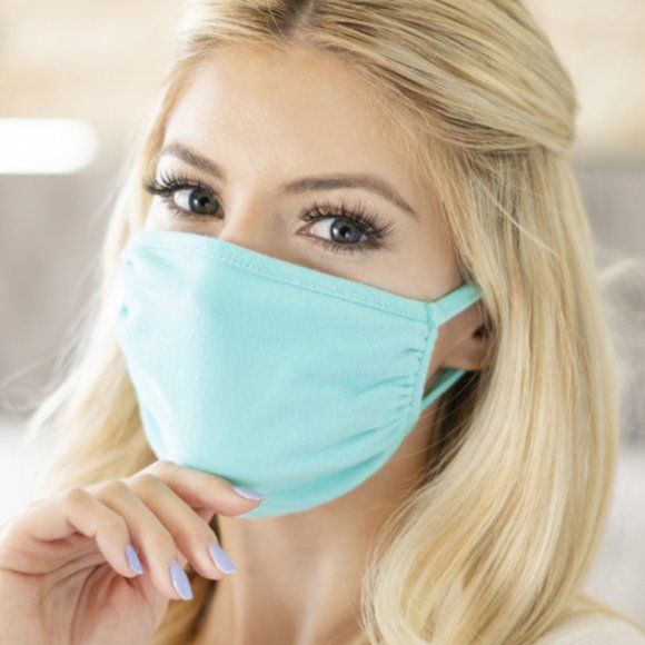 Trend Setter Diva Boutique Accessories - 2 for 20! Mint color face mask